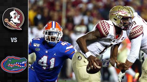 Florida Gators Football History vs Florida State University.